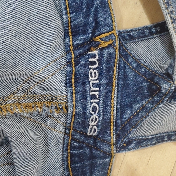 Denim Overall Dress - Picture 3 of 4